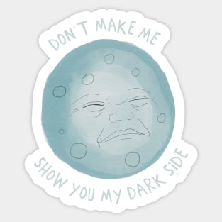 Mad Moon Sticker